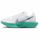 Nike ZoomX VaporFly Next% 3 Valge J&auml;&auml;roheline Naiste Tossud L&auml;bipaistev J&auml;&auml; S&uuml;gav Džungel DV4130-102 38