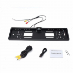 Auto tahavaatekaamera EU Euroopa auto numbrim&auml;rgi raam veekindel auto auto tagurduskaamera must