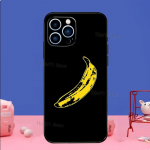 Cartoon Yellow Banana telefoni&uuml;mbris iPhone'ile Samsung Galaxy Redmi Xiaomi Oppo OnePlus Note SA 7 8 9 10 11 12 13 14 20 21 22 23 53 54 Pro Max Ultra iPhone 6 or 6S