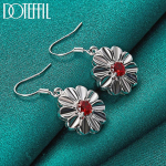 Punased AAA tsirkoonk&otilde;rvar&otilde;ngad j&otilde;ulukink h&otilde;bedased moeehted 4.30*1.50cm