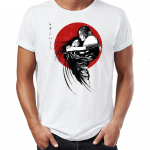 Meeste T-s&auml;rk Final Fantasy Seed Cloud Cherry Blossom Tree Artsy Awesome Artwork T-s&auml;rk puusa XS valge