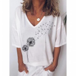 Naiste v&otilde;ilill T-s&auml;rgid Mood R&otilde;ivad Multifilmid Riided 3D Prinditud L&uuml;hikeste varrukatega Kevadsuvi Naiste T-s&auml;rk Graafiline T-s&auml;rk naistele 3XL