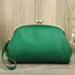 KONTAKT 2024 Ehtsast nahast Sidurikotid Suudluslukk Metallraami disain Naiste moekotid Telefoni tasku Naiste kotid K&auml;ekotid