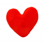 S&uuml;damepadi paks elastne hubane t&auml;ielikult t&auml;idetud toakaunistus padi &uuml;hev&auml;rviline v&auml;rvikindel Palus diivan Elutoa voodi Voodipadi m&auml;nguasja fotorekvisiit punane