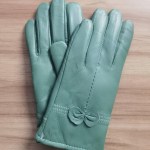 Naiste nahkkindad &Uuml;hev&auml;rvilised S&uuml;gistalvised Soojad Kaitsekindad V&auml;listarvikud heleroheline v&auml;rv