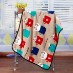 Jaapani multifilmide flanelltekk, prinditud kliimaseadme kattetekk, lemmikloomatekk, v&auml;ike tekk, majapidamistarbed 100x75cm