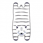 3 suurust Alien Magamistoa vaip t&uuml;druku vooditekk Moodne armas pl&uuml;&uuml;s tekk Lamav Tiger Animal p&otilde;randamatt 40x120cm