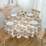 Liblikas lilleleht Abstraktne &uuml;mmargune laudlina veekindel lauakate pulmapeo kaunistamiseks s&ouml;&ouml;gilaua kate 4pcs 33x48 Table mat