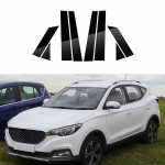 MG ZS 2018 2019 2020 2021 2022 2023 poleeritud sambapostide jaoks, auto akna trimmikate BC veerukleebised autotarvikud