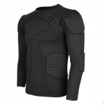 Compression s&auml;rk pikkade varrukatega elastne kangas V&auml;ga sobiv m&auml;gironimine Kiire