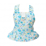 Lemmikloomakleit koos t&otilde;mbega &otilde;larihmaga r&otilde;ngas, lai volangidega &auml;&auml;ris Lilletr&uuml;kiga koeraprintsessi kleit Kevadsuvi &otilde;huke kutsikas XL roosa