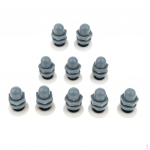 10tk Ukserullid Rattad Ratas du&scaron;ikabiinidele Klaasrull 25mm