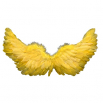 Ingli sulgedest tiivad elastsete rihmadega erksav&auml;rvilised kerged kost&uuml;&uuml;m Cosplay Wings fotograafia rekvisiidid