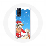 &Uuml;mbris Vivo Y72 Anime One Piece Luffy Christmas Day 2023 jaoks