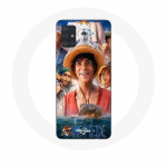 &Uuml;mbris Samsung Galaxy A51 One Piece Luffy plakatitegelaste kunstitegelaste 1. hooaja jaoks