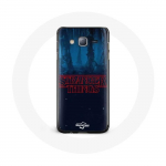 &Uuml;mbris Samsung Galaxy j3 2016 Stranger Things 2. hooaja logo jaoks