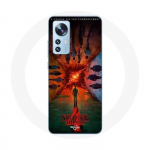 Coque pour Xiaomi Mi 12 / 12X Stranger Things Saison 4 Affiche Equipages de la Nouvelle Th&eacute;orie