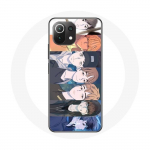 Coque pour Xiaomi Mi 11 Lite Bangtan Sonyeondan 7 Fates Chakho Avec BTS Hosu Haru Hwan Zeha Jooan Cein Dogeon