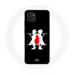 Coque pour Samsung Galaxy A03 Hunter x Hunter Manga Logo Noir