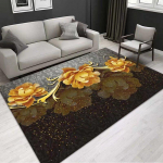 3D lillevaip kodu elutuppa magamistoa diivani uksemati sisekujundusala vaip libisemiskindel matt 80*160cm