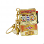 Lucky m&auml;nguautomaadipank koos p&ouml;&ouml;rleva rullikuga kompaktse puuviljaripatsiga kotikellaga Gold