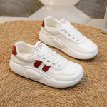 Naiste vabaaja platvormiga tossud suvised hingavast v&otilde;rgust k&auml;imisjalatsid Libisemiskindlad jooksujalatsid, paksud tossud, paeltega PU-nahast spordijalatsid naistele 35