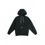 Nike NSW Big Swoosh poole lukuga kapuutsiga spordijakk kevadeks, meestele, must CD0420-010 L