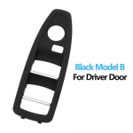 LHD RHD auto siseukse akna t&otilde;stel&uuml;liti katte trimm BMW 1 3 seeria F20 F30 F31 F34 F35 318i 320i 330i 335i jaoks Black A Driver Door