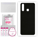 apgo Protective Skin Sticker for the back compatible with vivo U3, Wrap Film, Foil, Vinyl - Pattern Matrix