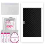apgo Protective Skin Sticker for the back compatible with Teclast M16, Wrap Film, Foil, Vinyl - Pattern Carbon Black