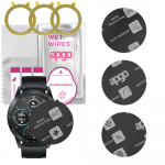 3x apgo MATTE h&uuml;briidne kaitseklaas, mis &uuml;hildub Honor Magic Watch 2 46 mm, painduv nanoklaas, suurep&auml;rane asendus karastatud klaasile, kriimustuskindlus
