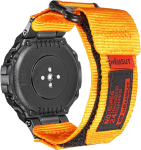 Kellarihmad, mis &uuml;hilduvad Huami Amazfit T-Rex/T-Rex 2/T-Rex Pro/T-Rex Ultra, vastupidav nailonist spordirihm koos kootud aasa disainiga T-Rex 2