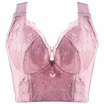 Naiste Push Up rinnahoidja pesu Seksikas rinnahoidja pitspesu rinnahoidja intiimne top Crop Top 3/4 tassi BH tasuta kohaletoimetamine naistele 48/110C roosa