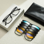 5 tk Prilliklamber TR90 L&uuml;hin&auml;gelikkus Magnetiline Iminapp Polariseeritud P&auml;ikeseprillid S&otilde;itmine &Ouml;&ouml;n&auml;gemisprillid Prillitarvik Kingitused 1pcs