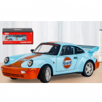 M&otilde;&otilde;tkava 1/24 Porsche 964 Golf M&auml;nguauto Mudel Sulamist Valatud Heli ja Valgusega Tagasit&otilde;mmatav M&otilde;&otilde;tkavamudel Autod M&auml;nguasi Poistele S&uuml;nnip&auml;evakingitus Suveniirid 1/24-Size:20*8.5*6cm oranž/sinine