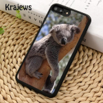 Krajews Funny Animal Koala telefoni&uuml;mbrise kate iPhone 14 5s 6s 7 8 plus X XR XS 11 12 13 pro max Samsung S21 S22 ultra jaoks iPhone 6plus