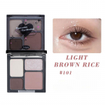 Cool four-color eyeshadow, matte pearly shimmer, dark goddess eyeshadow 1*2g.2*1.5g.1*1g