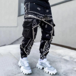 Hip Hop Printing P&uuml;ksid Meeste P&uuml;ksid Mood Streetwear Dressip&uuml;ksid Meestele Jooksjad High Street lahtised p&uuml;ksid Mehed 5XL must