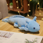 45 cm armsa salamandri pl&uuml;&uuml;sist m&auml;nguasjade simulatsiooniga dinosauruse ambystoma t&auml;idisega nukk Kawaii Mexicanum Axolotl loomanukud kingitus lastele 45cm