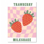 Taani Pastellplakat Esteetiline V&auml;rviline L&otilde;uendimaal Vikerkaar Lilla Roheline S&uuml;da Liblikas Lill Seinakunsti Tr&uuml;kk Magamistoa Sisustus 30x40cm No Framed