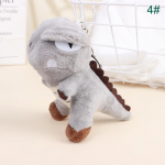 Dinosauruse pehme pl&uuml;&uuml;sist t&auml;idisega m&auml;nguasi Tyrannosaurus nuku v&otilde;tmehoidja kott ripats lapsele kingitus