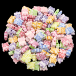 Lahtised helmed ehete valmistamiseks kaelakee k&auml;ev&otilde;ru ripats lillep&auml;rg s&uuml;da l&auml;bipaistmatu DIY k&auml;sit&ouml;&ouml; 20/40 tk akr&uuml;&uuml;l 20Pcs 11*8mm Pet