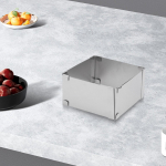 Reguleeritavad roostevabast terasest vahur&otilde;ngad kookide kaunistamiseks 4-6in