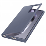 Originaal Samsung Smart View Wallet Klappkaas Samsung Galaxy S24 Ultra SM-S928B jaoks Smart View Telefoni Kaas lilla