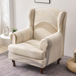 Wingback Tooli kate 2 t&uuml;kki/komplekt Stretch diivani kate Tugitooli kate Diivan m&ouml;&ouml;blikaitse elastne p&otilde;hi elutuppa 1-seater