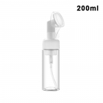 100/150/200Ml T&uuml;hi vahutav vahupumppudel silikoonharjapeaga Pressit&uuml;&uuml;p N&auml;opuhastusvahupudelid 100ML