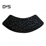 Vannitoa p&otilde;randamatt Pebble Design Coral Velvet libisemisvastane vett absorbeeriv kiiresti kuivav hotelli vannimatt elutoa vaip kohv