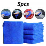 Autostiili kujundavad mikrokiudlapid autopesula Uus praktiline sinine pehme imav pesulapp Auto Auto Care td28 Dropship 5Pcs