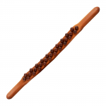 Double Wave Carbonized 31 Bead Tendon Stick Massage kogu keha universaalne kraapimispulk One Size kohv