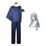 Mahito Cosplay Kost&uuml;&uuml;m Anime Jujutsu Kaisen Cosplay &Uuml;likond Rolli m&auml;ngimine Parukad T&auml;iskasvanute Halloweeni Kost&uuml;&uuml;m Karnevali Peo jaoks Meestele L